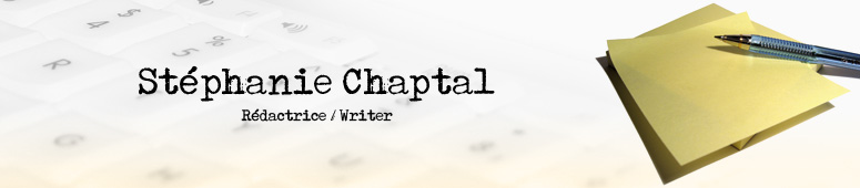 Stéphanie Chaptal - Rédactrice
